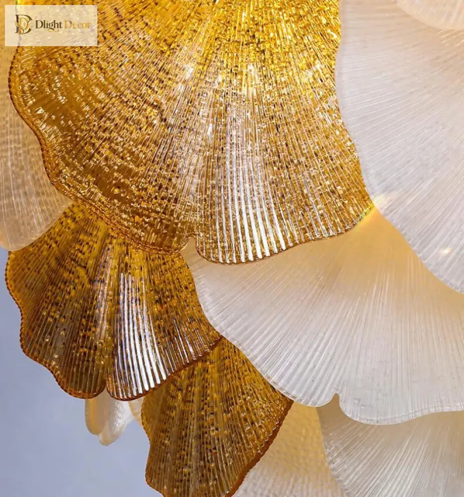 LED Modern Glass Chandelier | Modern Dining Room Lighting