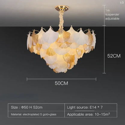 LED Modern Glass Chandelier | Modern Dining Room Lighting