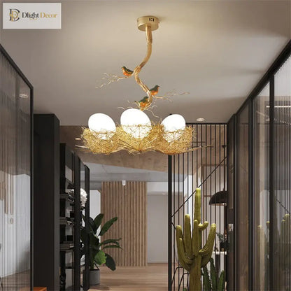 LED Modern Gold Ceiling Light | Kitchen Island Lighting