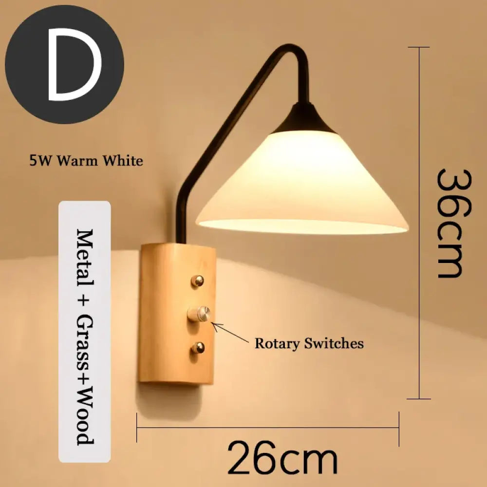 LED Modern Wall Sconce | Modern Bedroom Home Lighting