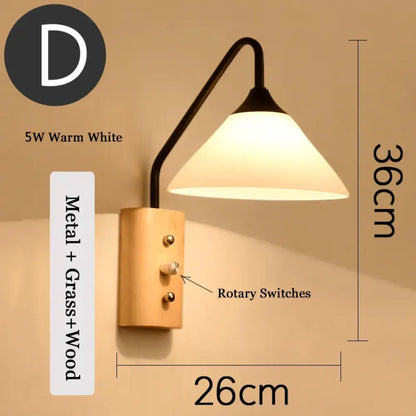 LED Modern Wall Sconce | Modern Bedroom Home Lighting