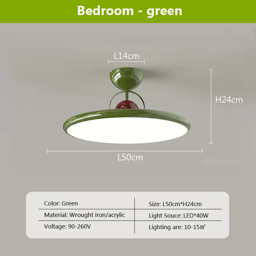LED Nordic Ceiling Light | Bedroom &amp; Bedside Lighting