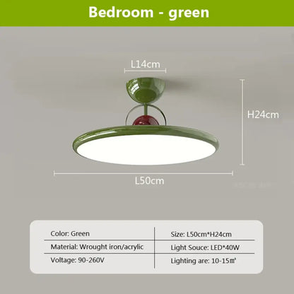 LED Nordic Ceiling Light | Bedroom &amp; Bedside Lighting