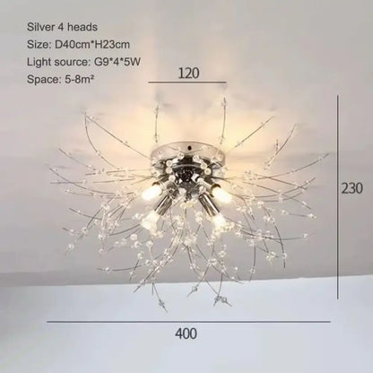 LED Nordic Chandelier | Modern Dining Room Lighting