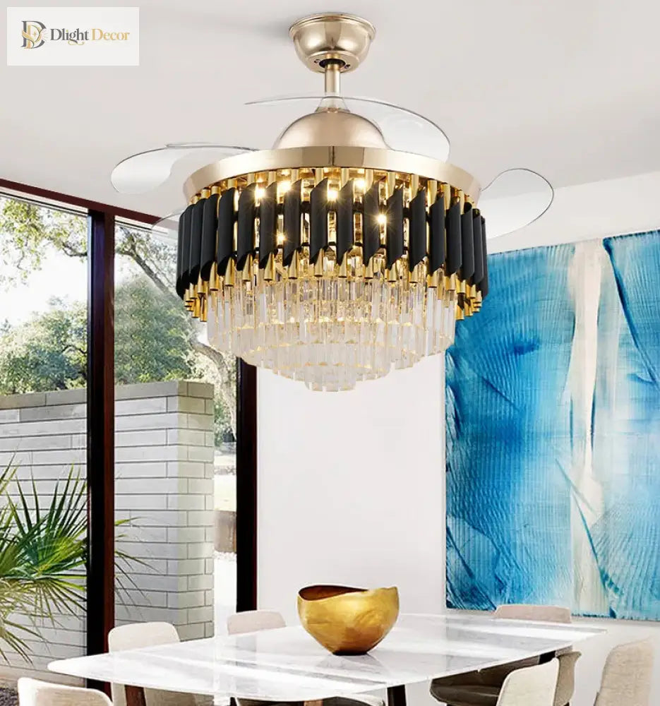 LED Nordic Crystal Chandelier | Living Room Home Lighting