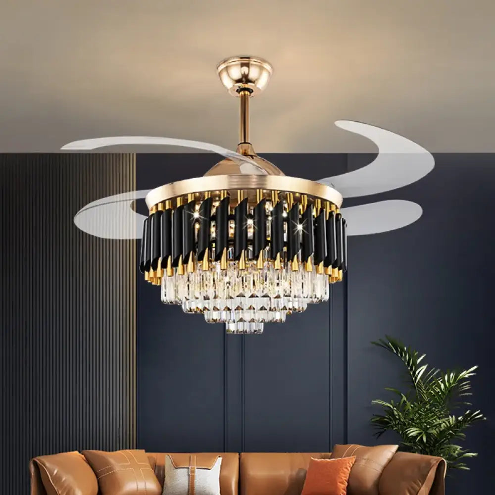 LED Nordic Crystal Chandelier | Living Room Home Lighting