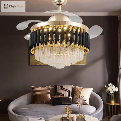 LED Nordic Crystal Chandelier | Living Room Home Lighting