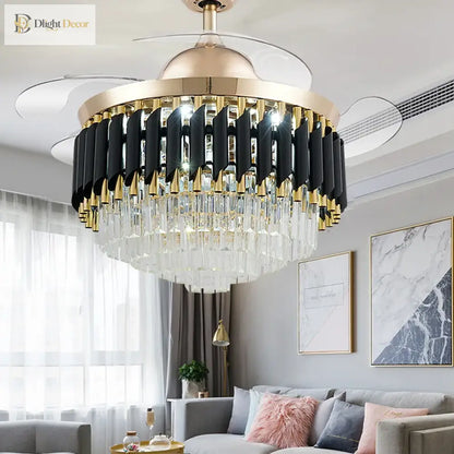LED Nordic Crystal Chandelier | Living Room Home Lighting