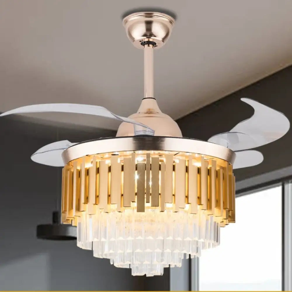 LED Nordic Crystal Chandelier | Living Room Home Lighting