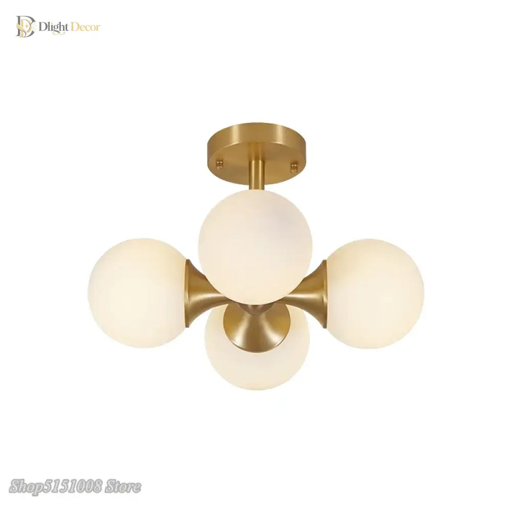 LED Nordic Flush Mount Light | Bedroom &amp; Bedside Lighting