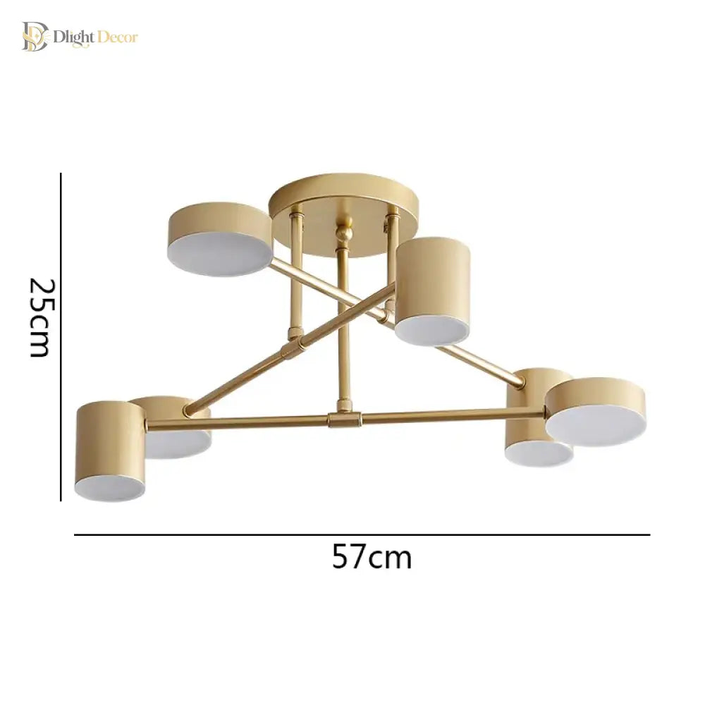LED Nordic Flush Mount Light | Dining Room Home Lighting