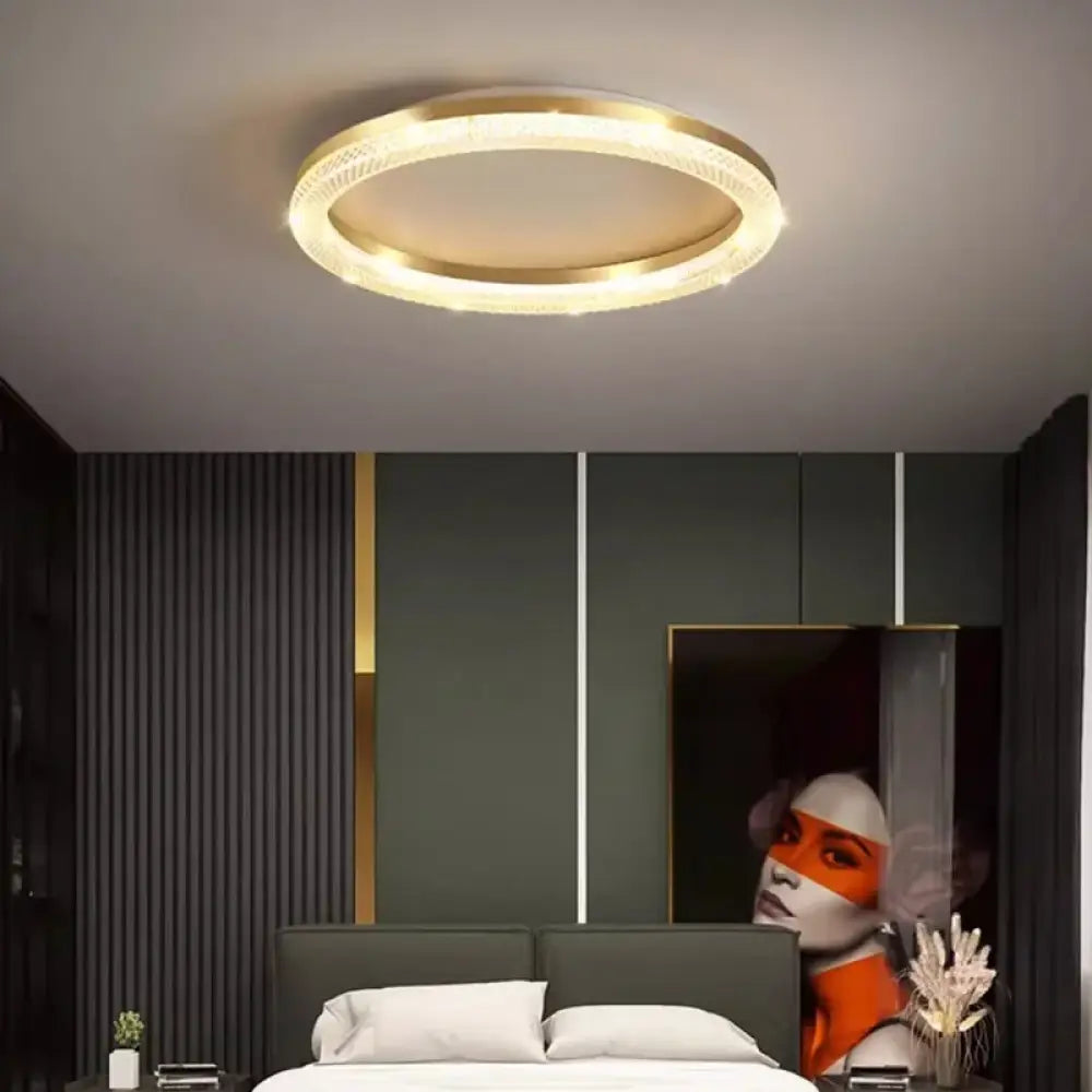 LED Nordic Gold Ceiling Light | Dining Room Home Lighting