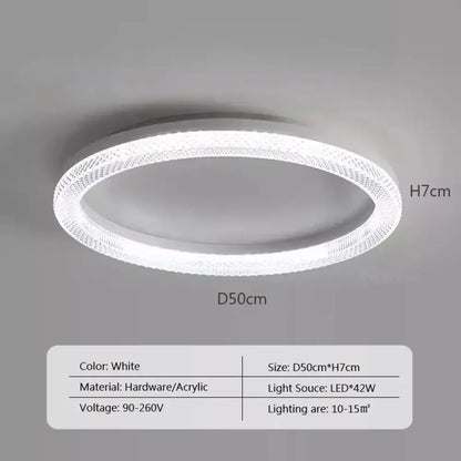 LED Nordic Gold Ceiling Light | Dining Room Home Lighting