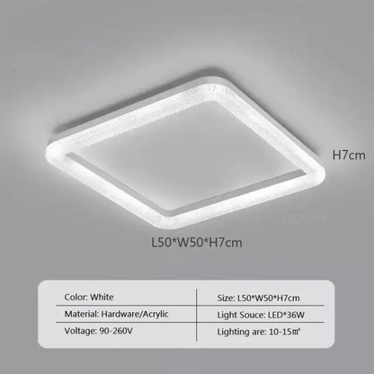 LED Nordic Gold Ceiling Light | Dining Room Home Lighting