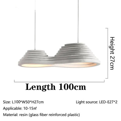 LED Nordic Minimalist Chandelier | Dining &amp; Kitchen Lighting