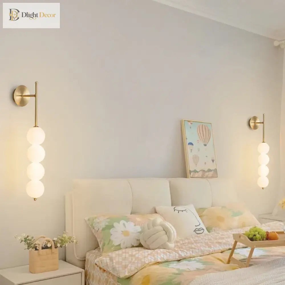 LED Nordic Minimalist Wall Sconce | Bedroom Home Lighting