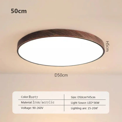 LED Nordic Modern Ceiling Light | Modern Bedroom Lighting