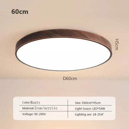 LED Nordic Modern Ceiling Light | Modern Bedroom Lighting
