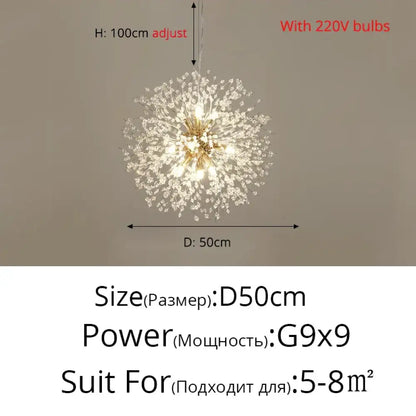 LED Nordic Modern Chandelier | Dining Room Home Lighting