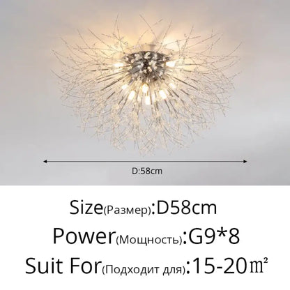 LED Nordic Modern Chandelier | Dining Room Home Lighting