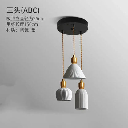 LED Nordic Modern Pendant Light | Dining Room Lighting