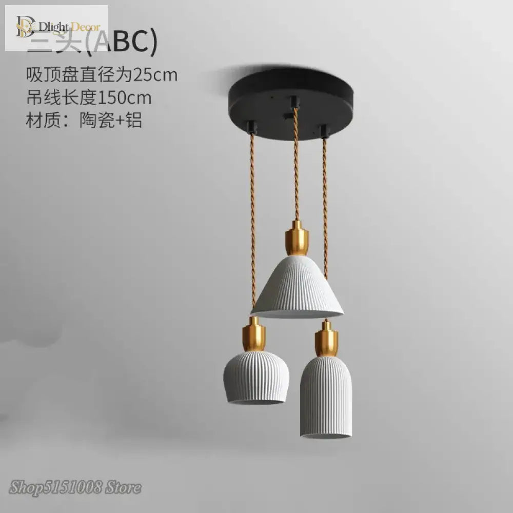 LED Nordic Modern Pendant Light | Dining Room Lighting
