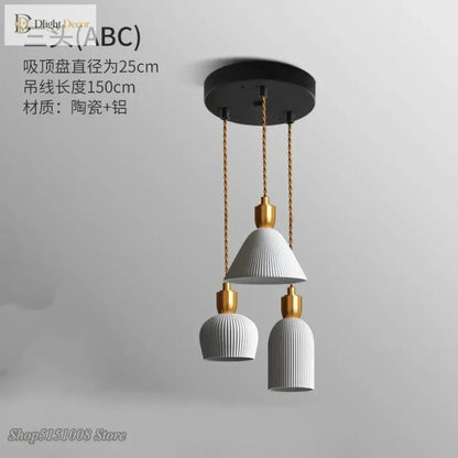 LED Nordic Modern Pendant Light | Dining Room Lighting