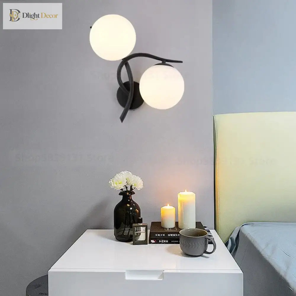LED Nordic Modern Wall Sconce | Modern Bedroom Lighting