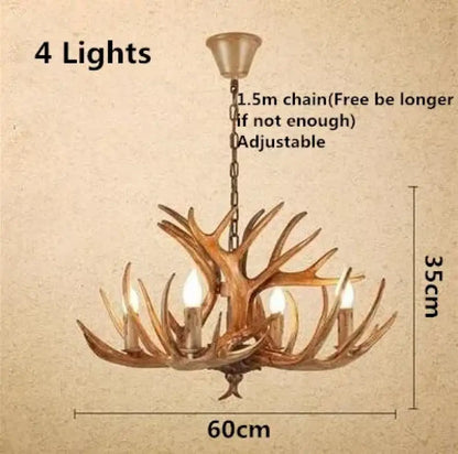LED Retro Chandelier | Modern Kitchen Island Lighting