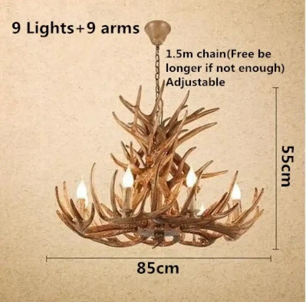 LED Retro Chandelier | Modern Kitchen Island Lighting