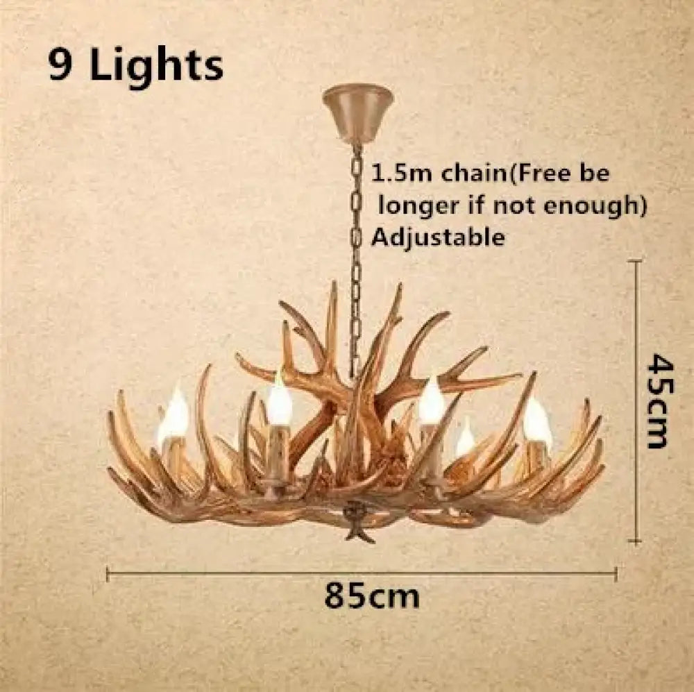 LED Retro Chandelier | Modern Kitchen Island Lighting