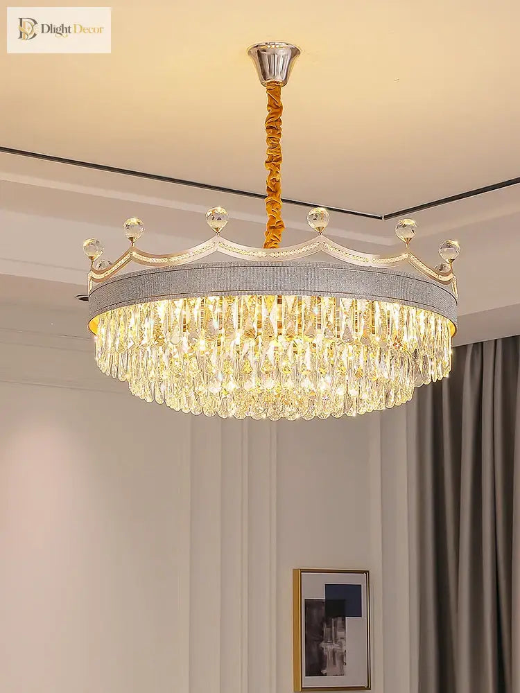 Living Modern Crystal Chandelier | Dining Room Lighting