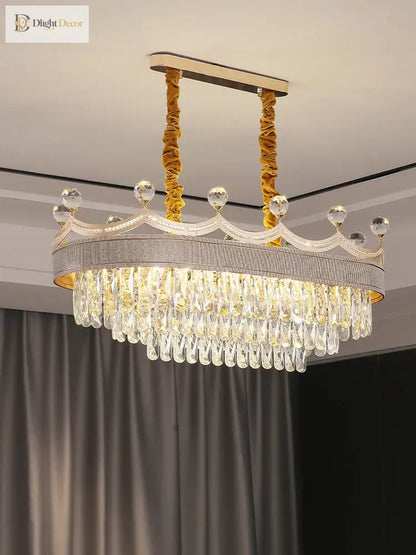 Living Modern Crystal Chandelier | Dining Room Lighting