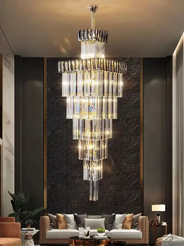 Luxurious Crystal Chandelier | Living Room Home Lighting