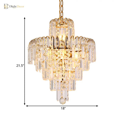 Madilyn Modern Chandelier | Modern Dining Room Lighting