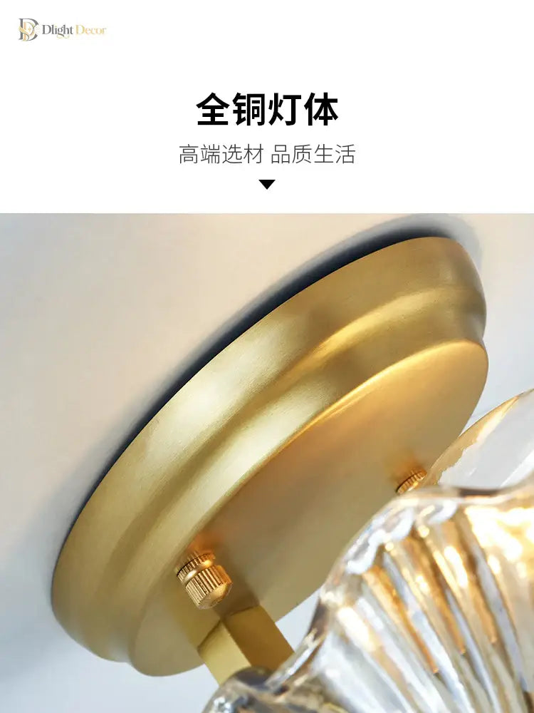 Madison LED Modern Brass Wall Sconce | Bathroom Lighting