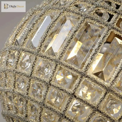 Medieval Retro Crystal Chandelier | Bedroom Home Lighting