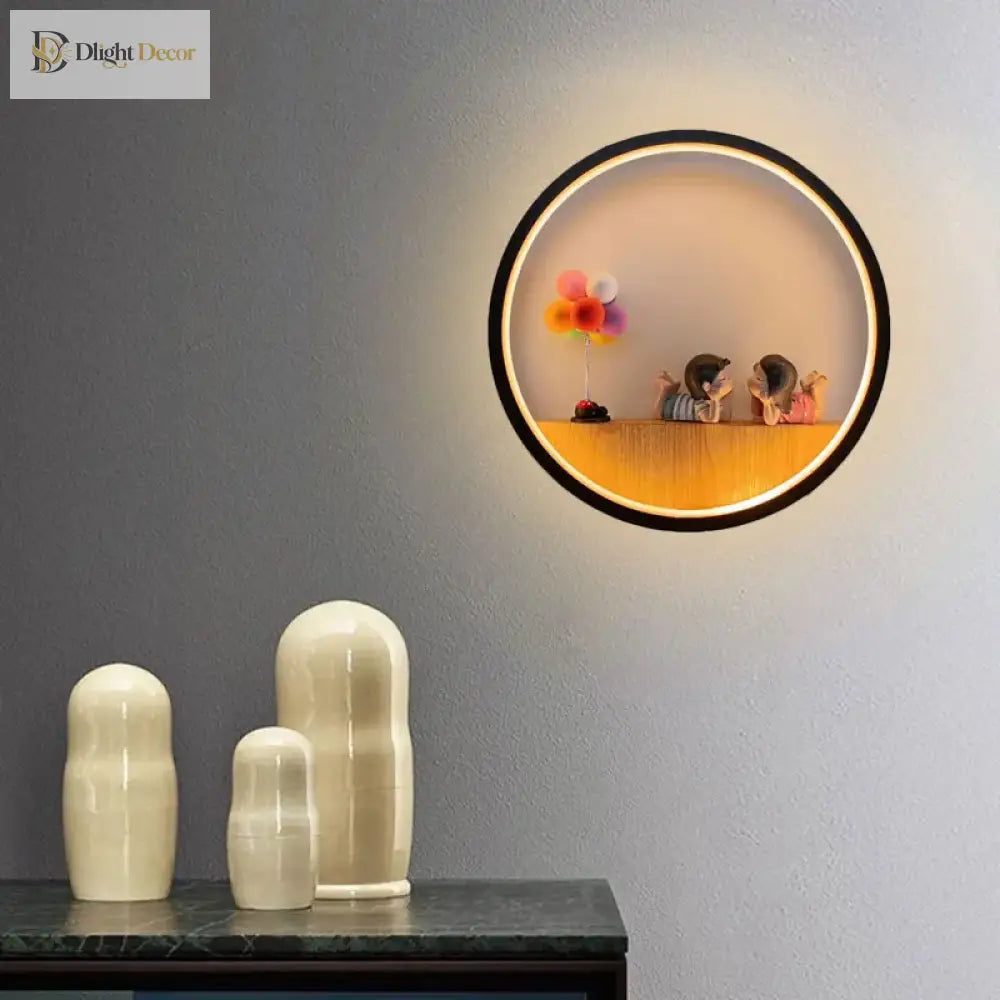 Minimalist LED Wall Art Light | Kids&