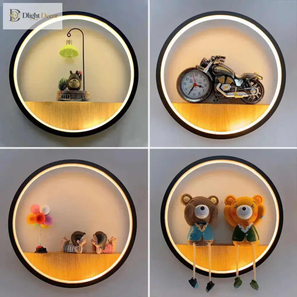 Minimalist LED Wall Art Light | Kids&