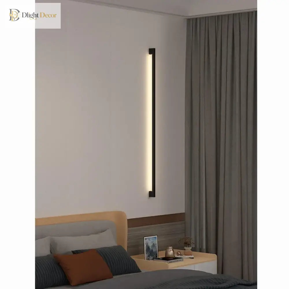 Modern Black Wall Sconce | Bedroom &amp; Bedside Lighting