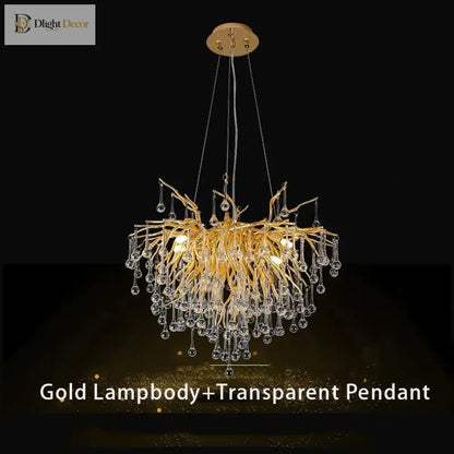 Modern Branch Chandelier | Modern Bedroom Lighting