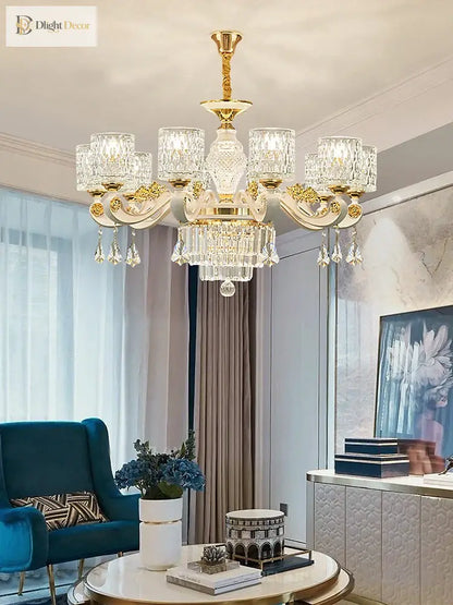 Modern Crystal Chandelier | Modern Dining Room Lighting