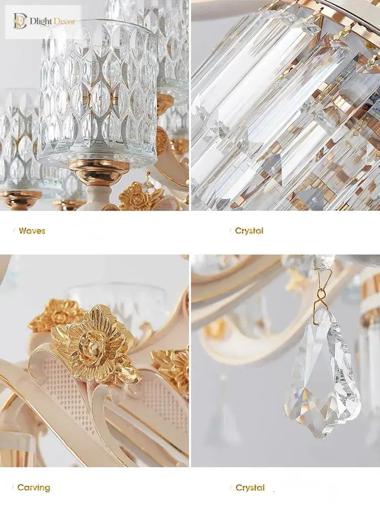 Modern Crystal Chandelier | Modern Dining Room Lighting