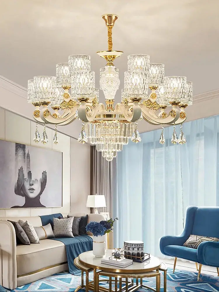 Modern Crystal Chandelier | Modern Dining Room Lighting
