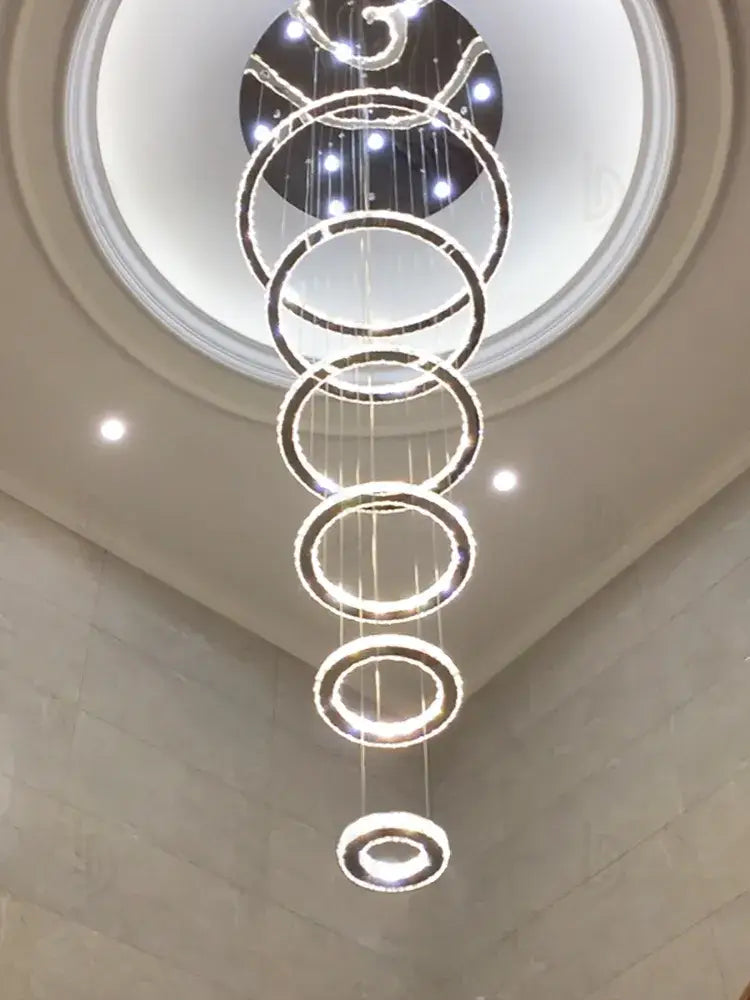 Modern Crystal Chandelier | Hallway &amp; Entry Home Lighting
