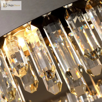 Modern Crystal Signature Chandelier | Dining Room Lighting
