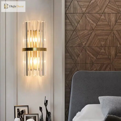 Modern Crystal Wall Sconce | Modern Dining Room Lighting