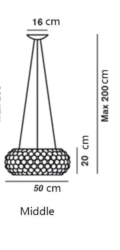 Modern Glass Chandelier | Modern Dining Room Lighting
