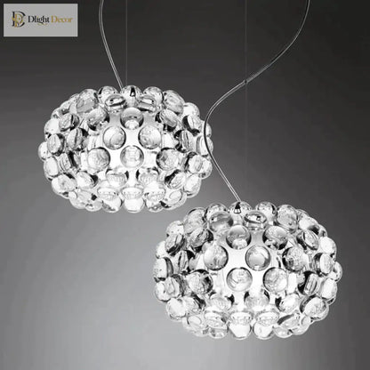 Modern Glass Chandelier | Modern Dining Room Lighting