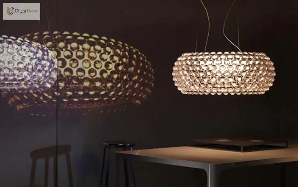 Modern Glass Chandelier | Modern Dining Room Lighting